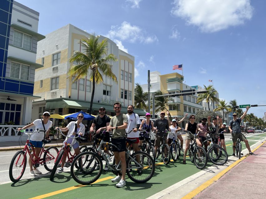 Miami: The Famous South Beach Bicycle Tour - Ocean Drive and the Art Deco District