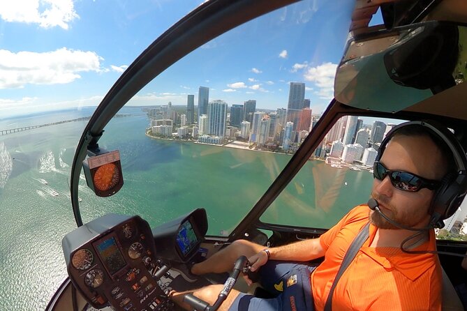 Miami Top-Rated Helicopter Tour: South Beach, Downtown & Islands - Fisher Island and Miami’s private side