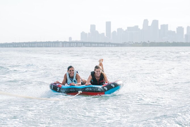 Miami Tubing: The Ultimate Family Thrill - The Miami Beach water portion