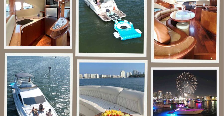 Miami Yacht Rental with Jetski, paddleboards, Inflatables - Should you book the Miami yacht rental?