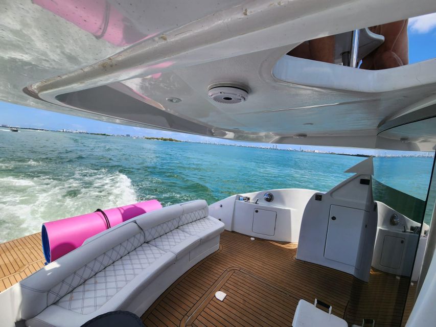 Miami Yacht Rental with Jetski, paddleboards, Inflatables - How I would plan the four hours