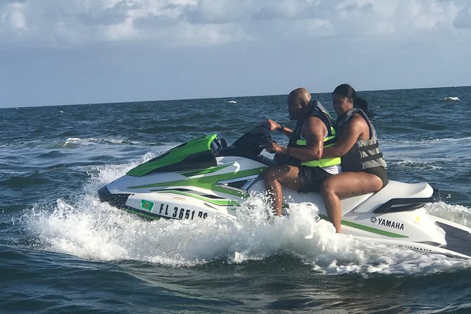 Oceanfront Jet Ski Rental Pompano Beach Florida Lighthouse View - From beach speed to open Atlantic water