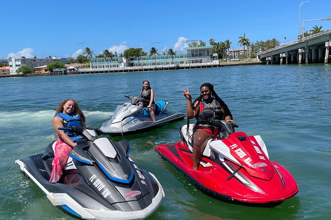 One Hour Jet Ski Adventure Through the Heart of Miami - Riding through Biscayne Bay for about an hour