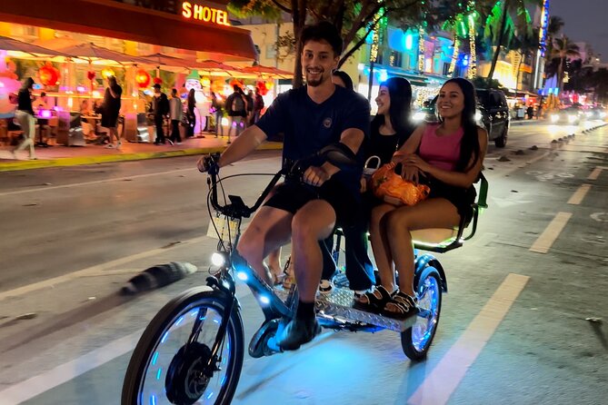 Panoramic Night Private Chariot Tour - A short ride through Miami Beach after dark