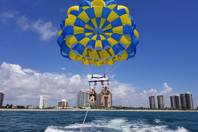 Parasailing Adventure in West Palm Beach - Leaving Riviera Beach Marina for the Atlantic