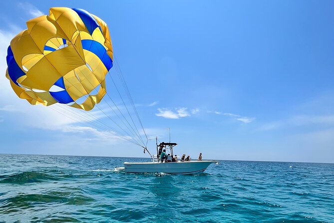 Parasailing along Fort Lauderdale Beach - The Boat Ride Is Part Of The Experience
