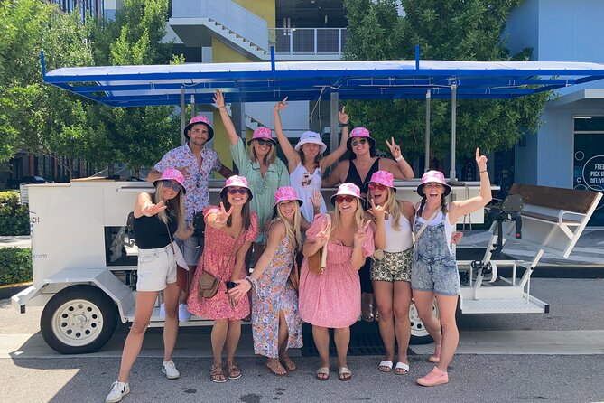 Party Bike Tour on Clematis Street, Downtown West Palm Beach - Accessibility and practical group fit