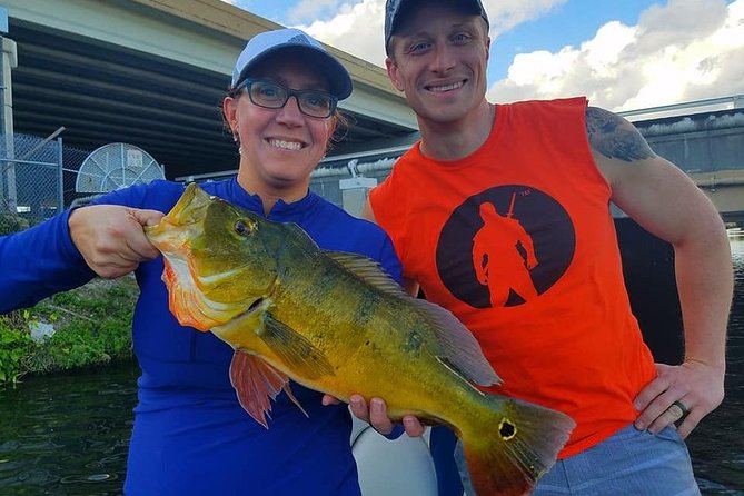 Peacock Bass Fishing Trip in Boynton Beach - Golf courses and the view from the water