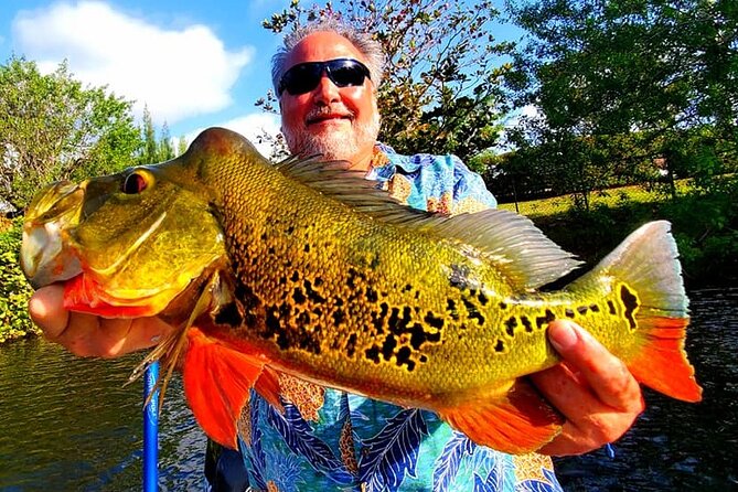 Peacock Bass Fishing Trip near Miami South Beach - What happens at the listed stops