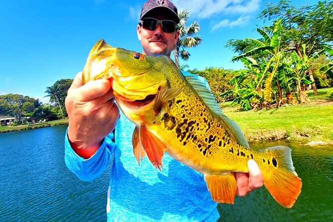 Peacock Bass Fishing Trip near Miami South Beach - Learning to fish, even if you have never tried