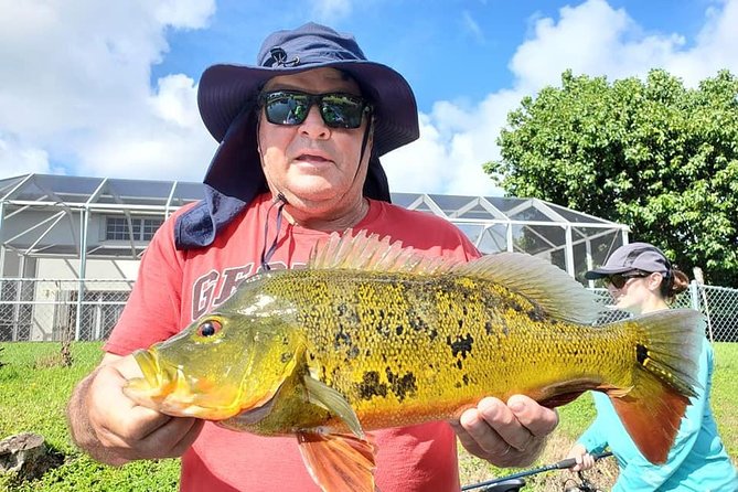 Peacock Bass Fishing Trips Near Key Largo - What the fishing instruction is like