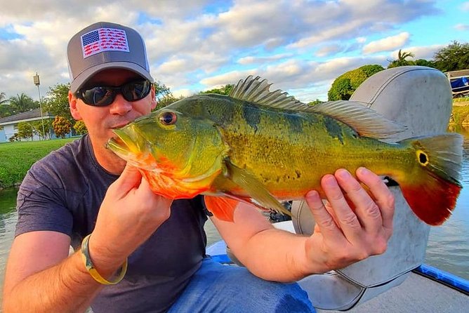 Peacock Bass Fishing Trips Near Key Largo - What the $450 price really buys