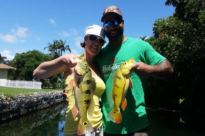 Peacock Bass Fishing Trips near Palm Beach Florida - Six Hours Around the Lake Osborne Chain