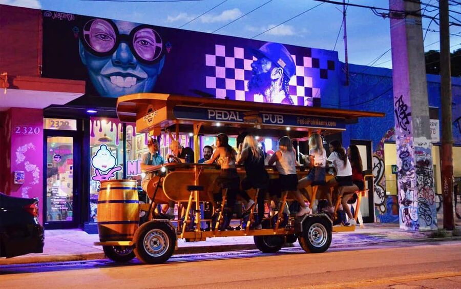 Pedal Pub Miami: Art District Party Bike Pub Crawl - Key Points at a Glance