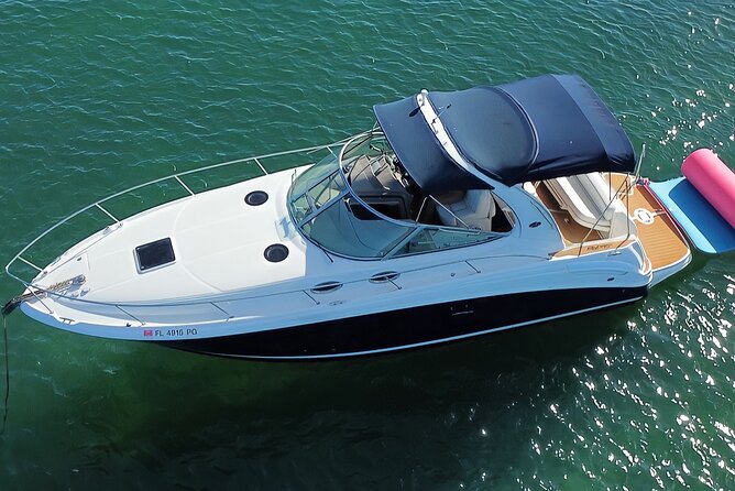 Private 4 Hours Sea Ray 34 Foot Yacht Rental in Miami - A private yacht day with room to make it yours