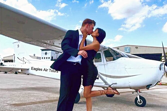 Private 60 Minute Romantic Air Tour with Champagne in Miami - Leaving Miami Executive Airport for Pinecrest and Coral Gables