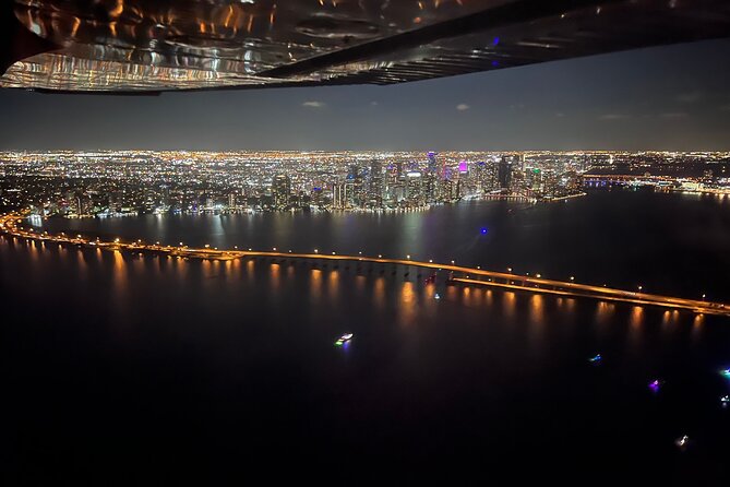 Private 60 Minute Romantic Excursion Air Tour with Champagne - Bayfront Park, the Port of Miami, and Brickell