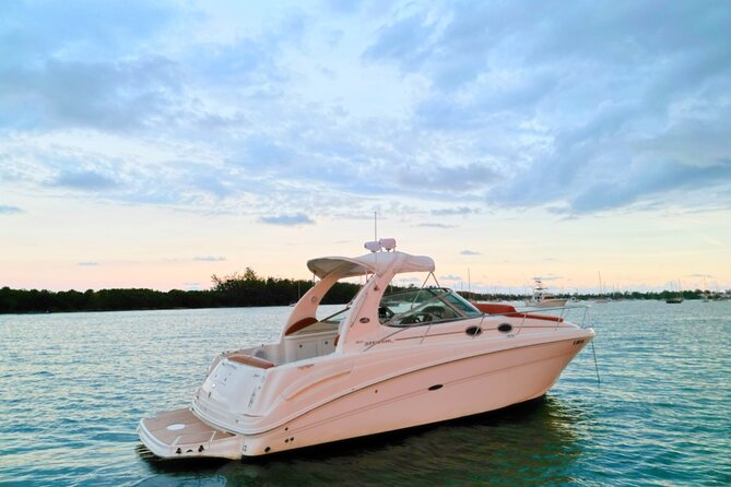 Private Captained Boat Tour in Miami for up to 12 passengers - The real cost of the $199 group price