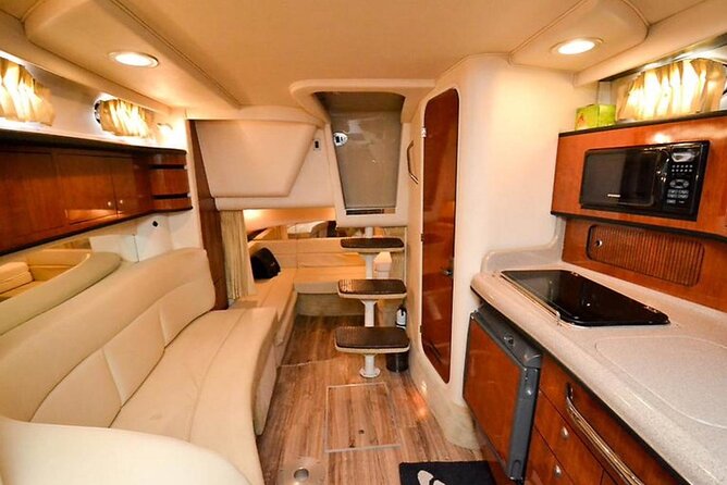 Private Captained Boat Tour in Miami for up to 12 passengers - Swimming and the 12-foot floating mat