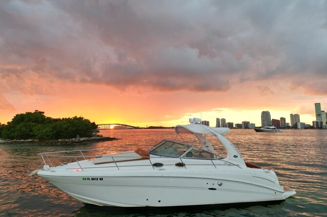 Private Captained Boat Tour in Miami for up to 12 Passengers - The real cost of the $249 boat rental