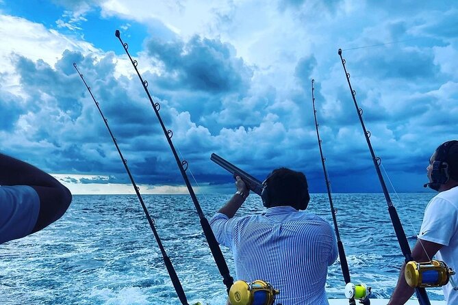 Private Charter Saltwater Fishing with Ocean Skeet Shooting - Leaving from 300 Alton Road in Miami Beach