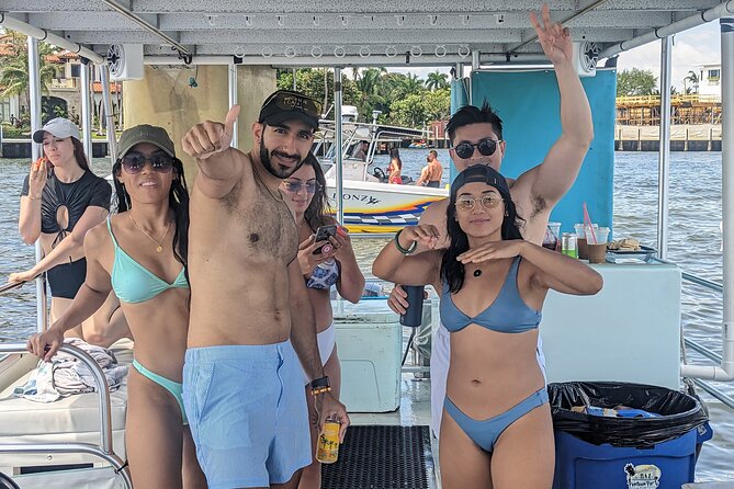 Private Double Deck Pontoon Party Cruise in Fort Lauderdale - The 15th Street Fisheries stop