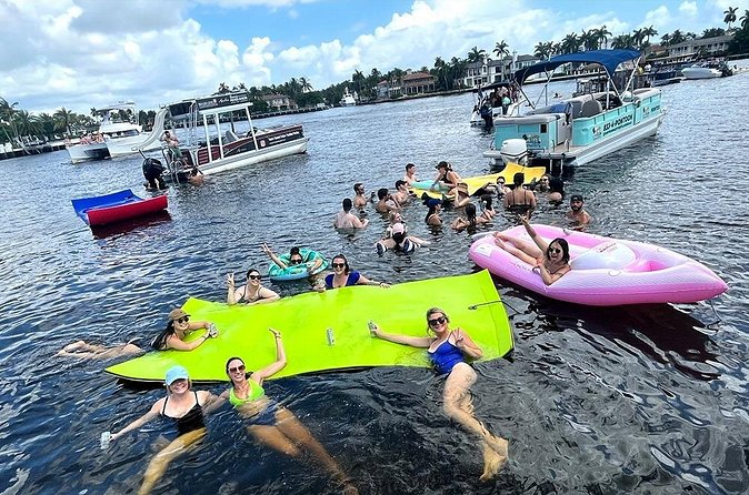 Private Double Deck Pontoon Party Cruise in Fort Lauderdale - Captains who shape the day