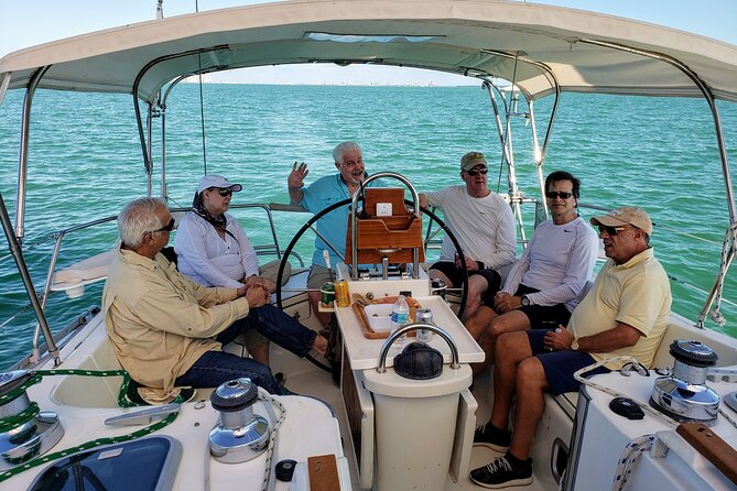 Private Sailing on the Miami Bay - Biscayne Bay - Elliott Key turns the charter into a full-day outing
