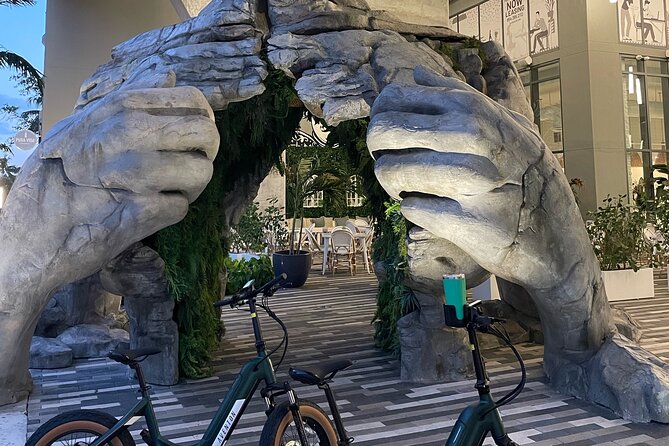 Private Tour of Fort Lauderdale on electric bikes for 2: $300 - Riverwalk from red brick paths to downtown parks