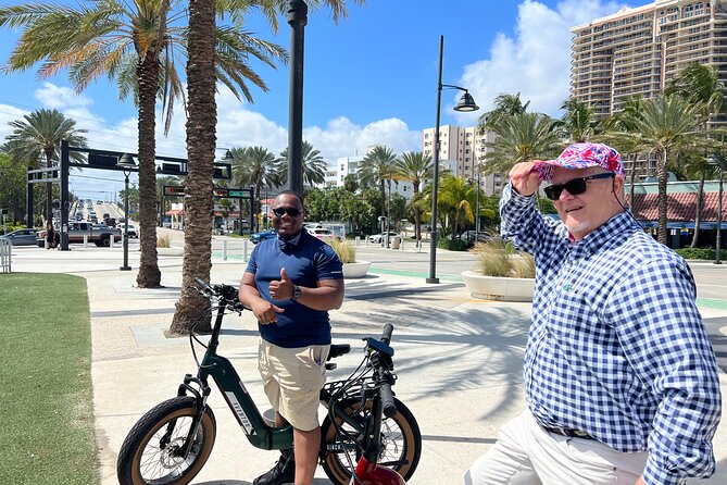 Private Tour of Fort Lauderdale on electric bikes for 2: $300 - Las Olas Beach, the seven-mile shoreline, and Elbo Room