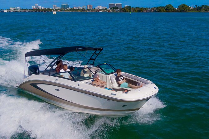 Rent the Best Boat in Town | Up to 10 People - Seeing Miami from a private boat