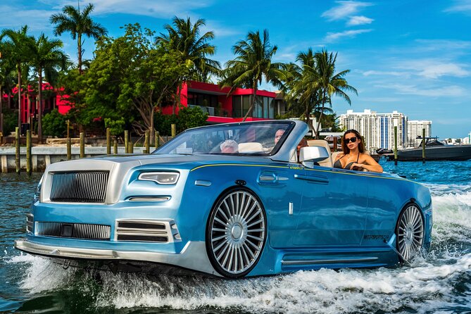 Rolls Royce Jetcar Ride in Palm Beach - Cruising around Peanut Island