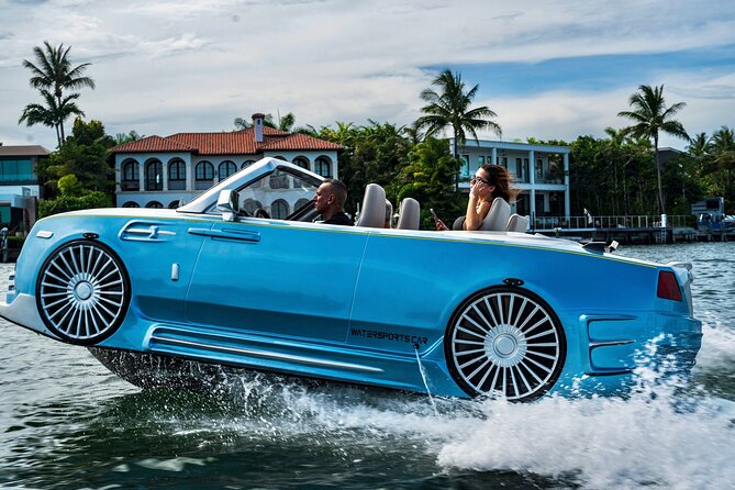 Rolls Royce Jetcar Ride in Palm Beach - Your own soundtrack with Bluetooth