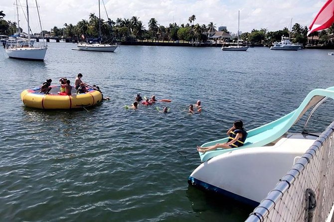 Sail & Splash Excursion in Ft. Lauderdale - The Fort Lauderdale swim stop