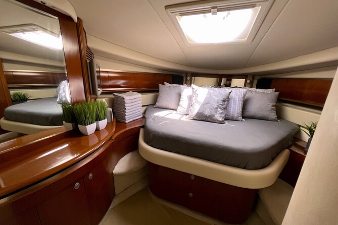 Sail The DREAM Boat From South Beach - Making use of the front deck and swim platform