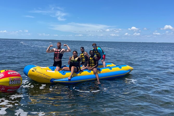 Sandbar Charter - Leaving the meeting point at noon