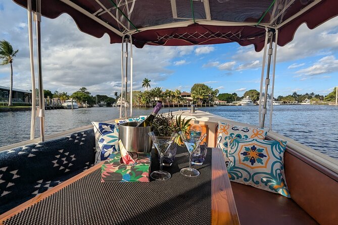 Scenic Boat Tour on Fort Lauderdale’s Riverside - A private boat ride with room to relax