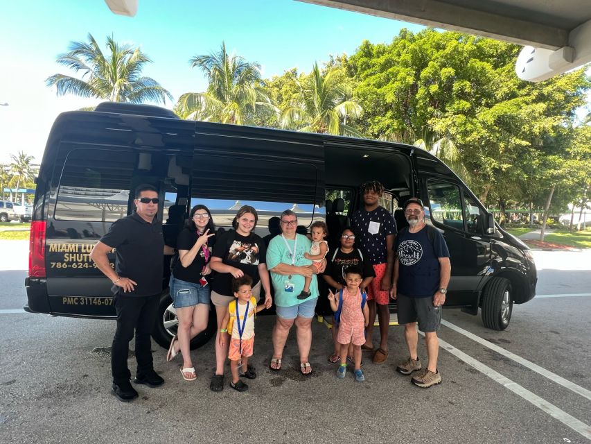 Shuttle Miami Airport/Hotel to Miami Port or Hotel 14pax - The 30-minute ride to Port of Miami