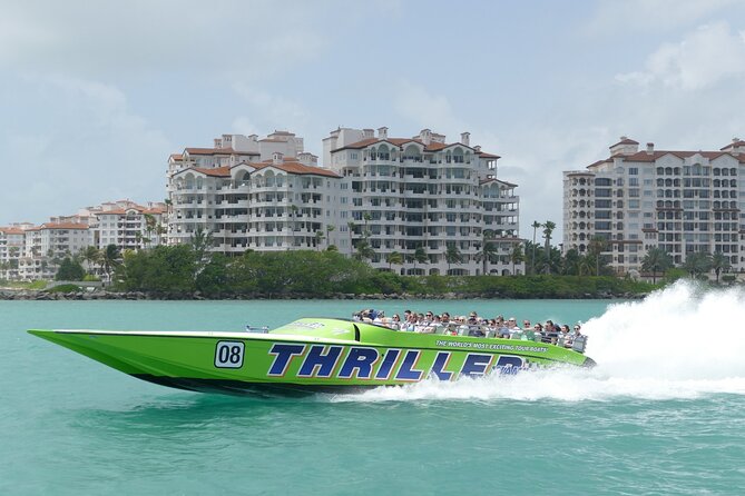 Small-Group Miami City and Speedboat Tour & Hotel Pick-up - Downtown and Brickell connect old Miami with new money