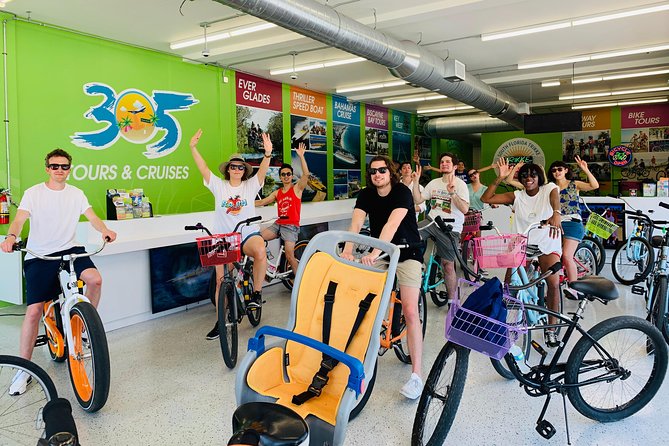 South Beach Bicycle Rental - Downtown Miami and Bayside Marketplace by bike