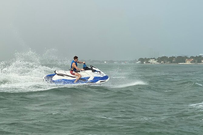 South Beach Jet Ski Rental departs Bayside Marketplace - The real cost: $89.99 plus cash