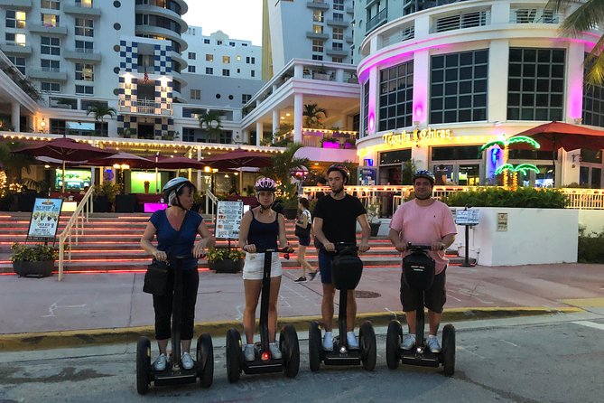South Beach Panoramic Night Segway Tour - Getting comfortable on the Segway