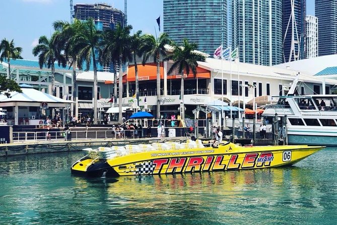 Speedboat Sightseeing Adventure of Miami - Fisher Island and South Point Park