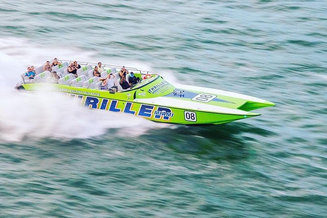 Speedboat Sightseeing Adventure of Miami - The Thriller or the Hurricane