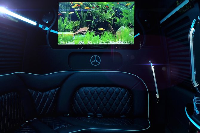 Sprinter Party Bus transportation things to do Ft Lauderdale - Inside the 14-person Sprinter