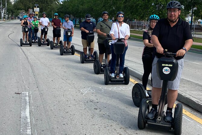 Star Island Segway Tour - Starting on Washington Avenue with a quick Segway lesson
