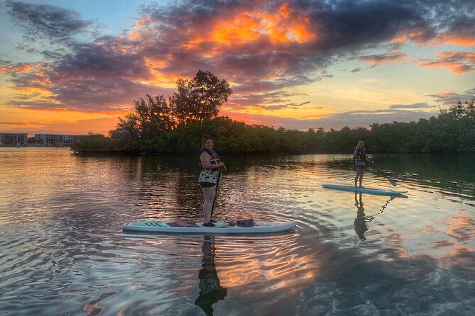 Sunrise Paddle Boarding Adventure in Jupiter - Sunrise on the water near Jupiter