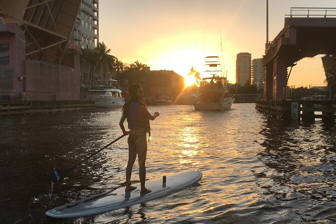 Sunset on Paddleboard Experience in Las Olas Fort Lauderdale - Why this New River sunset ride works