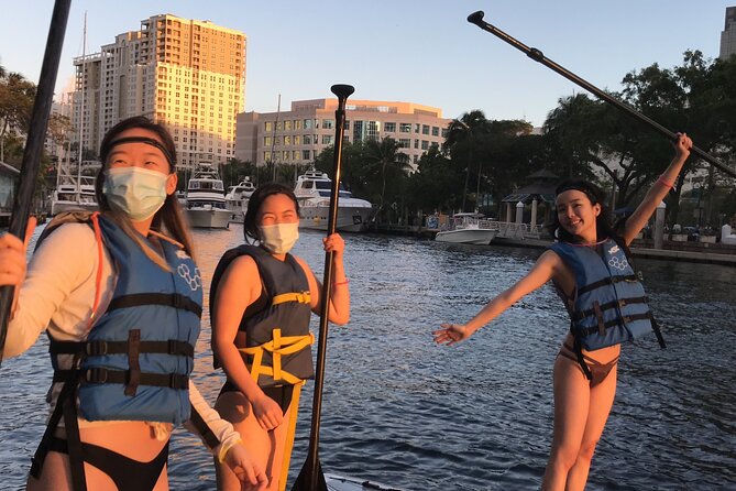 Sunset on Paddleboard Experience in Las Olas Fort Lauderdale - Riverside Miami, a route detail to clarify
