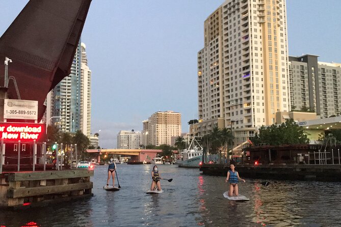 Sunset on Paddleboard Experience in Las Olas Fort Lauderdale - Setting out from 450 Cooley Avenue
